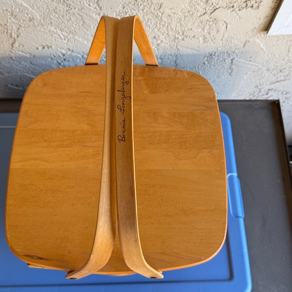 Longaberger Grandma Bonnie Two Pie Basket Combo Set - Picture 3 of 14